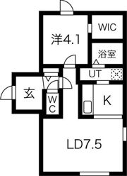 HEIMAT TOYOHIRA （ハイマート 豊平）の間取り画像