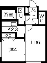 Encore澄川（アンコール澄川）の間取り画像