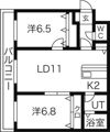 ヴィラージュ811の間取り画像