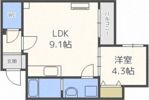 ぴりか北大前の間取り画像
