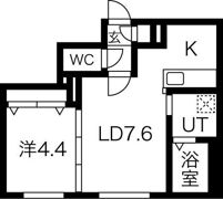 Axis Arc（アクシス アーク）の間取り画像