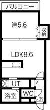 ディッセン豊平橋の間取り画像