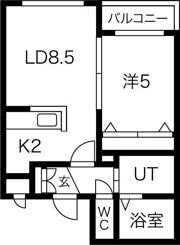 プレミアシティ札幌東の間取り画像