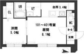 グランメール812の間取り画像