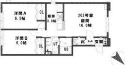 ルミエール栄通5の間取り画像