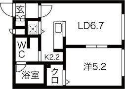 ブランノワールDECOの間取り画像