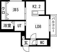 MTガーデンEast IIIの間取り画像