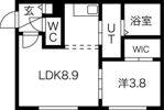 Ruhe福住の間取り画像