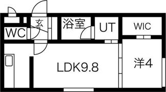 ワールドパレス札幌中央の間取り画像