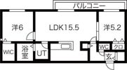 グラヴィータN41（北41東4MS）の間取り画像