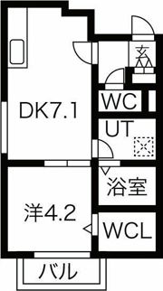 F-STAGE N13（エフステージエヌ13）の間取り画像