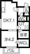 F-STAGE N13（エフステージエヌ13）の間取り画像