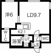リヒトラーレ円山の間取り画像