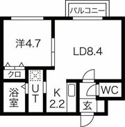 MTガーデン山の手の間取り画像