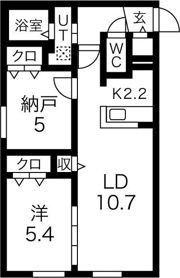 RENT新札幌の間取り画像