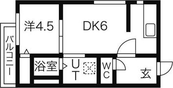 Vivace N4の間取り画像