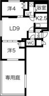 ブランシャール平岸の間取り画像