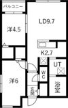 ブランシャール琴似駅前の間取り画像