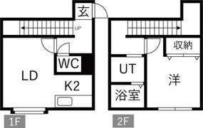 LEE SPACE 北48条の間取り画像