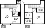 LEE SPACE 北48条の間取り画像