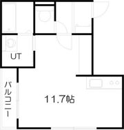 Libertia苗穂駅前の間取り画像