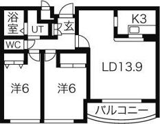 ソレアード92の間取り画像