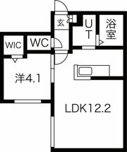 Casa de Shelley（カサ デ シェリー）の間取り画像