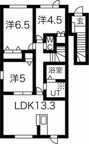 プランドール24の間取り画像