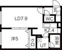 Qualia栄通（クオリア栄通）の間取り画像