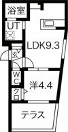 ASTER YAMANOTE（アステールヤマノテ）の間取り画像