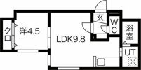 patio豊平（パティオ豊平）の間取り画像