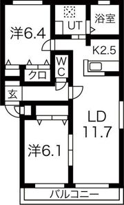 アンフィリットの間取り画像