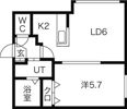 ビクトワール澄川の間取り画像