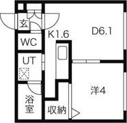 ガレリアN13の間取り画像