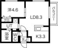 ブランシャール宮の沢WESTの間取り画像