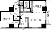 ドエル札幌アクシアの間取り画像