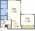 YELL北7条の間取り画像