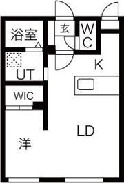 エアフォルク行啓通の間取り画像