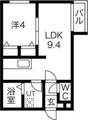 シンフォニア豊平の間取り画像