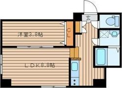フロントコート南平岸の間取り画像