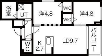 Midtown Terrace N20の間取り画像
