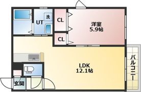 エストフォーレ16IIの間取り画像