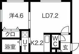 アール栄通の間取り画像