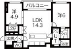 GALUSIAの間取り画像