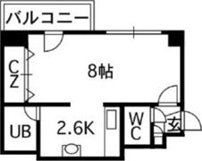 サンライト南5条の間取り画像