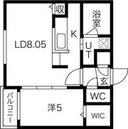 ラグナベルデ豊平の間取り画像