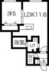 ブランシャールTs COURT発寒の間取り画像