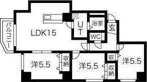 セピア山の手の間取り画像