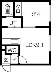 ソレイユ522の間取り画像
