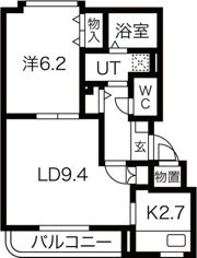 ASTAGE宮の森の間取り画像